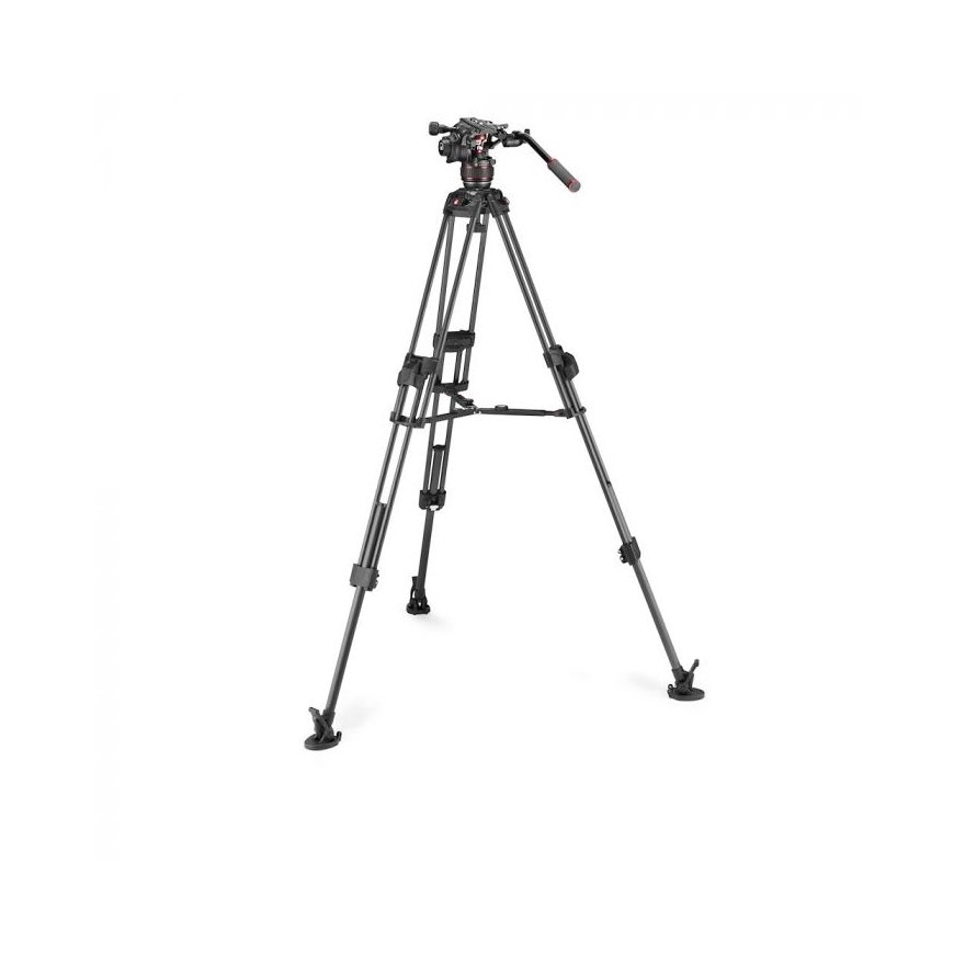 Manfrotto Nitrotech 608 tripod Action camera 3 leg(s) Black