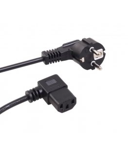Maclean MCTV-804 power cable Black 5 m Power plug type C C13 coupler