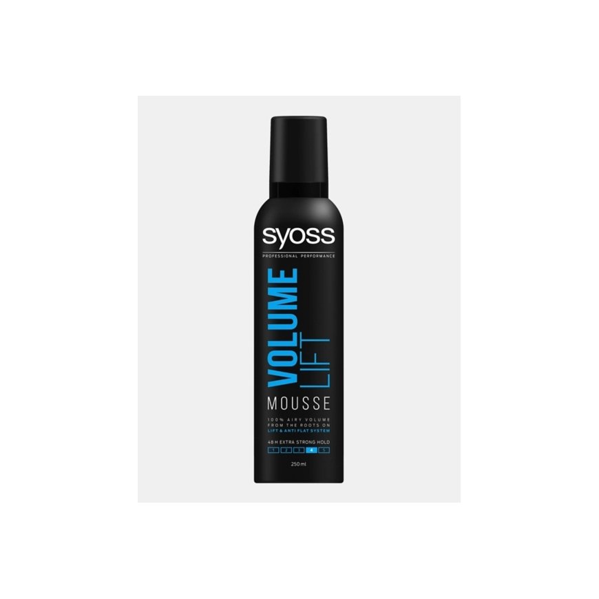 SYOSS Volume Lift Hiusmousse 250 ml Tuuheuttava