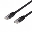 Deltaco TP-65S tīkla kabelis Melns 5 m Cat6 Deltaco TP-65S tīkla kabelis Melns 5 m Cat6