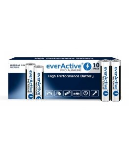 Everactive LR0310PAK baterija Vienreizējas lietošanas baterija AAA Sārmaina akumulatoru baterija