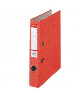 Esselte Cardboard binder Rainbow reģistra mape A4 Sarkans