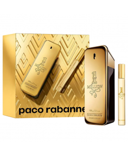 Set Paco Rabanne: 1 Million, Eau De Toilette, For Men, 100 ml +
