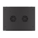 Lanberg WF01-6406-23B rack cabinet 6U Wall mounted rack Black