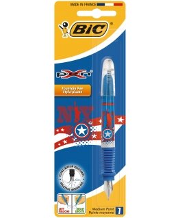 BIC 8795004 täitesulepea Sisseehitatud täitesüsteem Sinine 1 tk