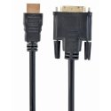 Gembird 3m, HDMI/DVI, M/M DVI-D Must Gembird 3m, HDMI/DVI, M/M DVI-D Must