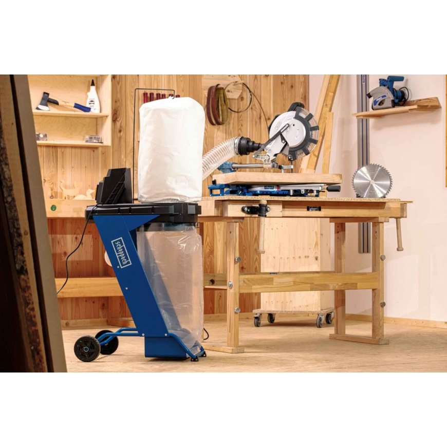 Scheppach DC500 Valge 75 l 550 W – 3