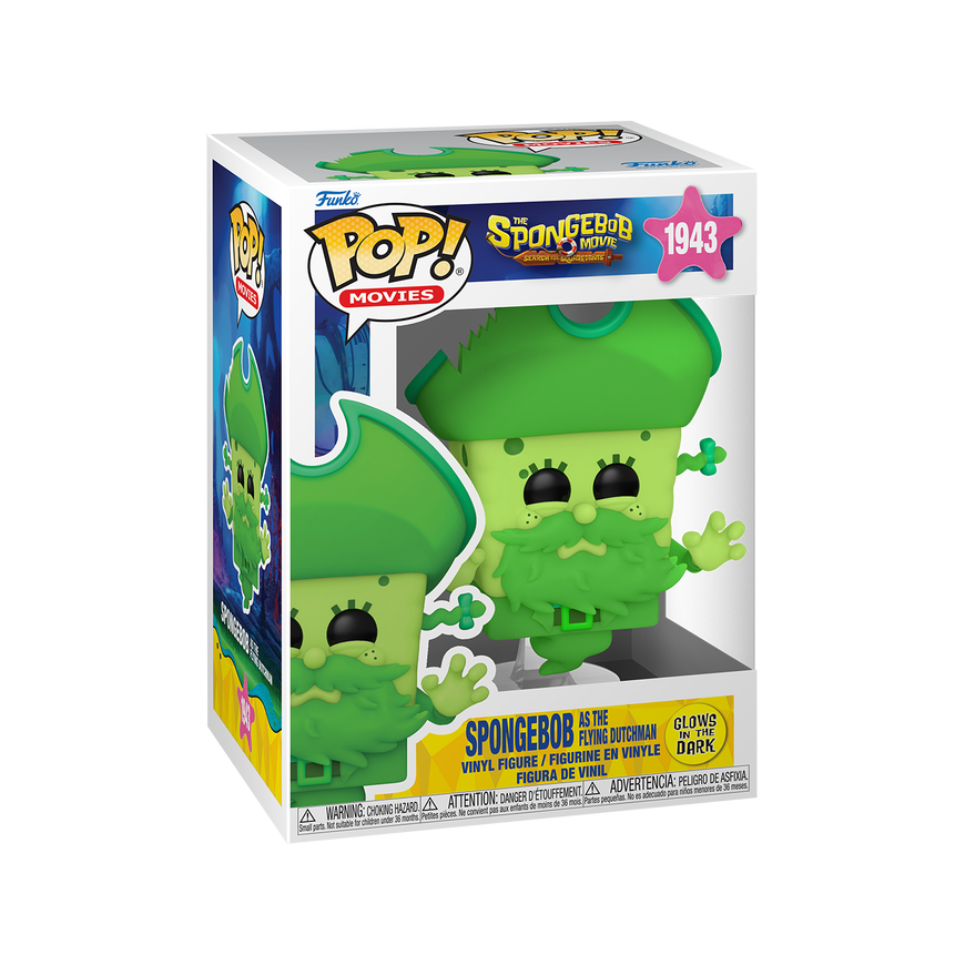 FUNKO POP! Vinyl Figure: SpongeBob as the Flying Dutchman (Glow)