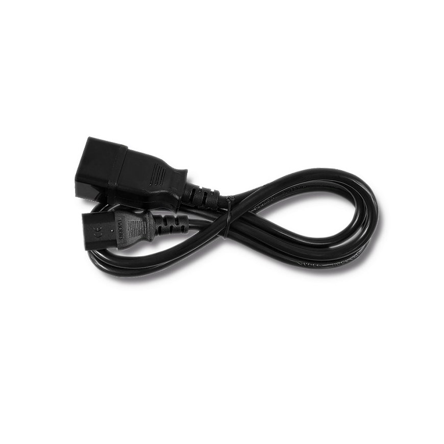 Qoltec 53991 кабель питания Черный 1,2 m Разъем C20 Разъем C13 – 2