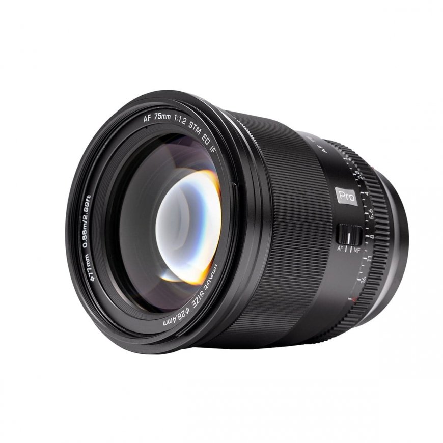 VILTROX AF 75/1.2 XF camera lens MILC Standard lens Black – 5