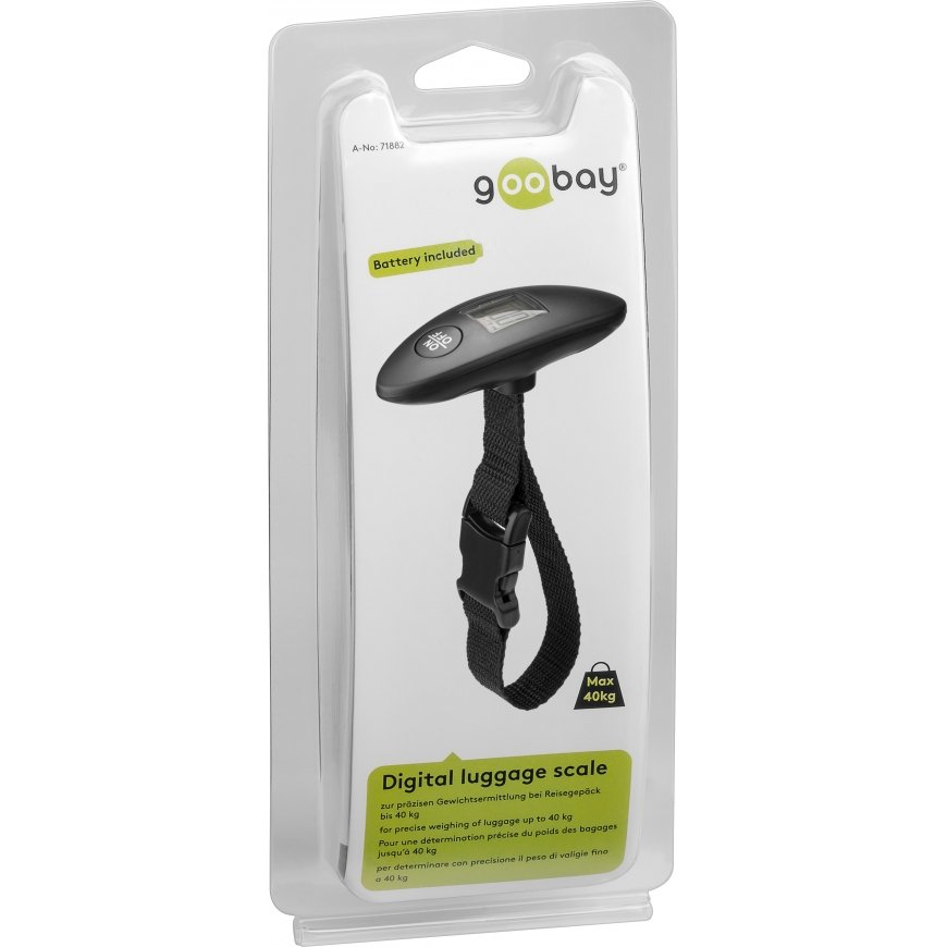Goobay 71882 luggage scales 40 kg Electronic – 4