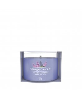 Yankee Candle Lilac Blossoms wax candle Round Lavender, Lilac Purple 1 pc(s)