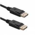 Qoltec 3m DisplayPort Juoda Qoltec 3m DisplayPort Juoda