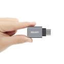 UNITEK Y-A025CGY kaabli soomuutja USB Type-C USB Type-A Metallik UNITEK Y-A025CGY kaabli soomuutja USB Type-C USB Type-A Metallik