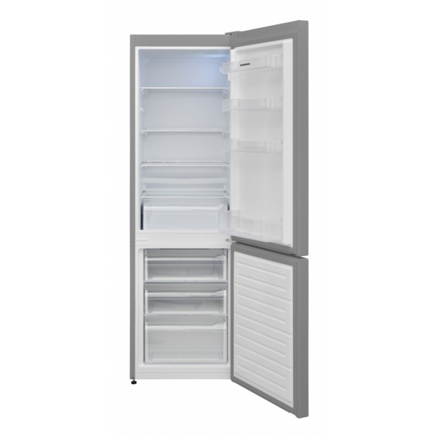 Heinner HC-V2681SE++ combi-fridge Freestanding 268 L Silver – 2
