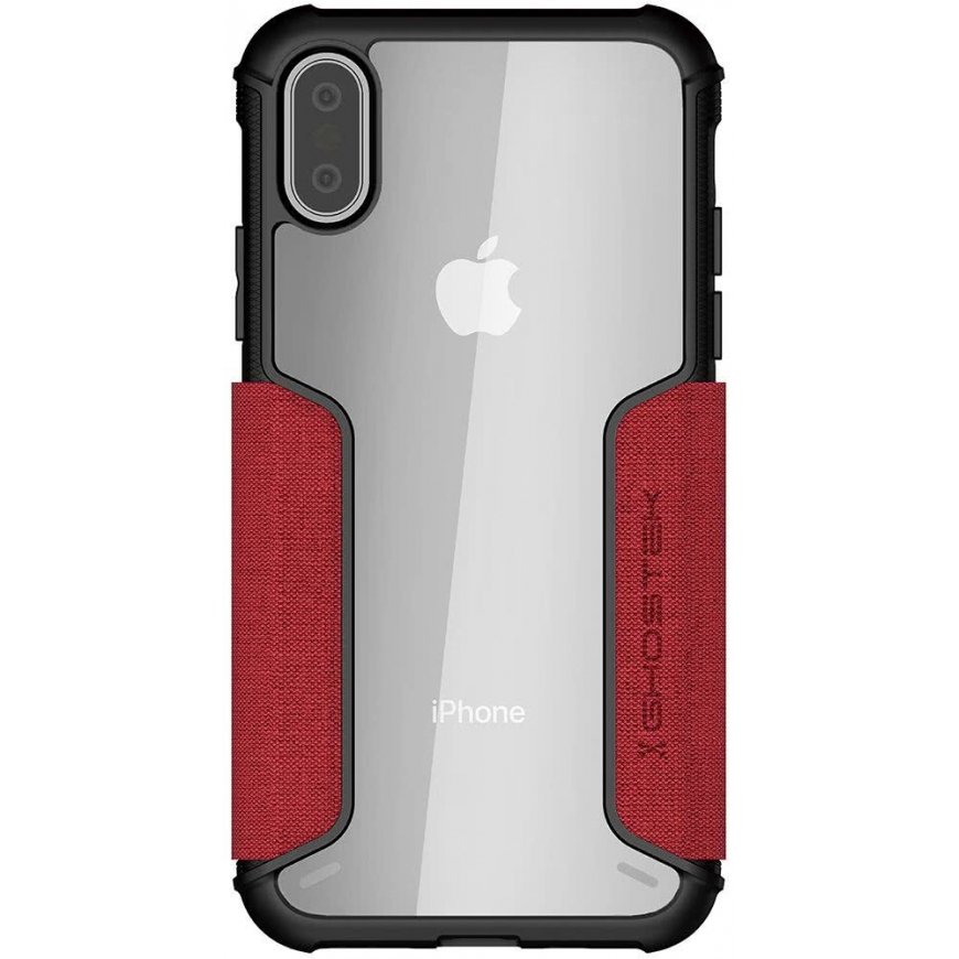Ghostek Exec 3 mobiiltelefoni ümbris 16,5 cm (6.5") Rahakotiümbris Punane – 3