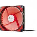 Inter-Tech L-12025 Datora korpusam Ventilators 12 cm Melns, Sarkans Inter-Tech L-12025 Datora korpusam Ventilators 12 cm Melns, Sarkans