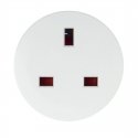 Hama 00223452 power plug adapter Type F Type G (UK) White Hama 00223452 power plug adapter Type F Type G (UK) White