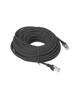 Lanberg PCU6-10CC-2000-BK tinklo kabelis Juoda 20 m Cat6 U/UTP (UTP)