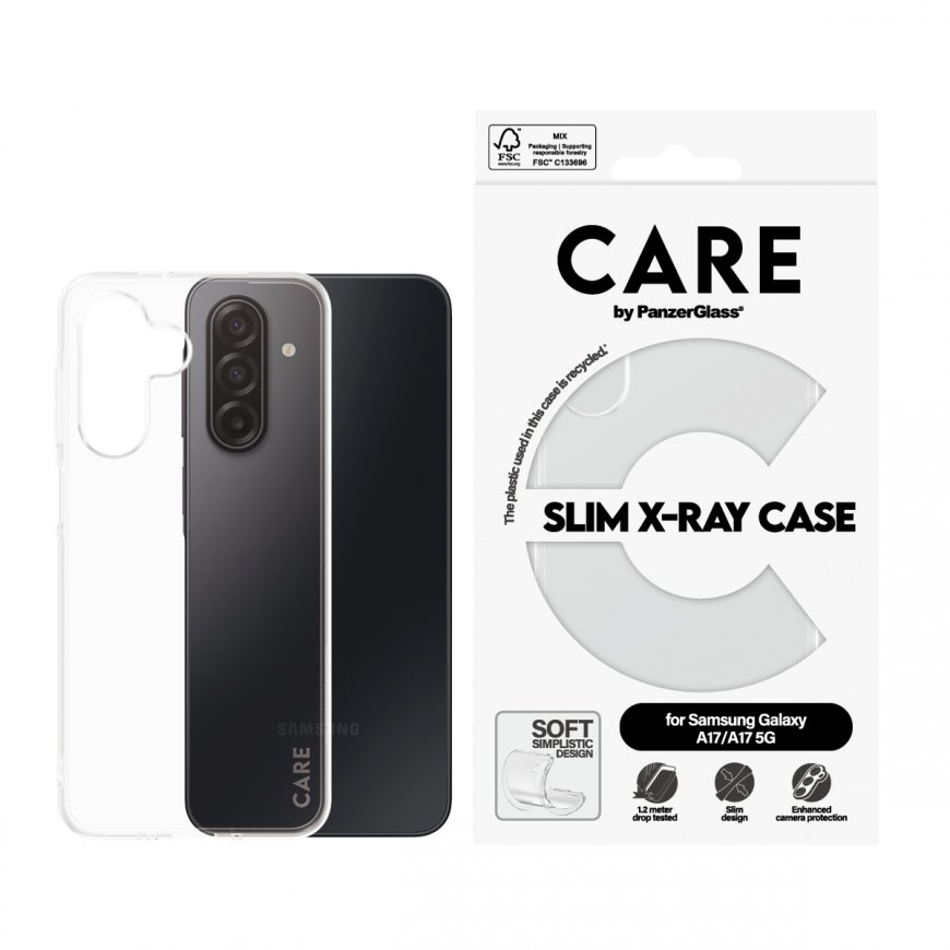 PanzerGlass CARE by ® Fashionable Case Transparent X-Ray Soft Basic Samsung Galaxy New M16 5G | A17 – 2