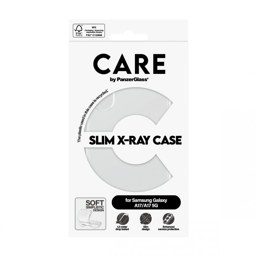 PanzerGlass CARE by ® Fashionable Case Transparent X-Ray Soft Basic Samsung Galaxy New M16 5G | A17 – 3