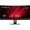 Viewsonic VG3456C monitori 86,4 cm (34") 3440 x 1440 pikseļi UltraWide Quad HD LED Melns