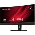 Viewsonic VG3456C монитор для ПК 86,4 cm (34") 3440 x 1440 пикселей UltraWide Quad HD LED Черный Viewsonic VG3456C монитор для ПК 86,4 cm (34") 3440 x 1440 пикселей UltraWide Quad HD LED Черный