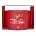 Yankee Candle Sparkling Cinnamon vahaküünal Silinder Punane 1 tk Yankee Candle Sparkling Cinnamon vahaküünal Silinder Punane 1 tk