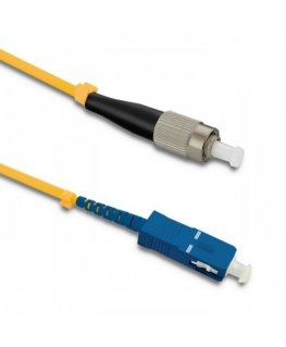 Qoltec 54322 „InfiniBand“ arba pluoštinis optinis kabelis 50 m SC FC Geltona