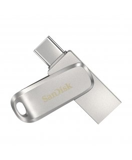 SanDisk Ultra Dual Drive Luxe USB flash drive 32 GB USB Type-A / USB Type-C 3.2 Gen 1 (3.1 Gen 1) Stainless steel