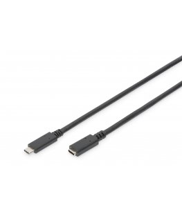 Digitus AK-300210-020-S USB-kaapeli USB 2.0 2 m USB C musta