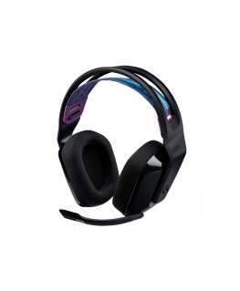 Logitech G 981-000972 Ausinės be mikrofono ir ausinės su mikrofonu Laisvų rankų įranga Bevielis Su lankeliu Žaidimams Juoda
