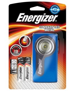 Energizer Compact LED 3x AAA Sinine, Metallik Universaalne taskulamp