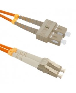 Qoltec 54042 InfiniBand/fibre optic cable 5 m SC LC Orange