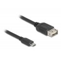DeLOCK 81518 USB-kaabel USB 2.0 1 m Micro-USB B USB A Must DeLOCK 81518 USB-kaabel USB 2.0 1 m Micro-USB B USB A Must