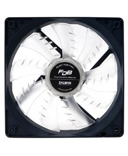Zalman ZM-F3 FDB(SF) система охлаждения компьютера Корпус компьютера Вентилятор 12 cm Черный, Прозрачный