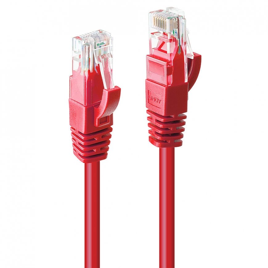 Lindy 48039 võrgukaabel Punane 20 m Cat6 U/UTP (UTP)