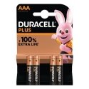 Duracell Plus Ühekordne patarei AAA Aluseline Duracell Plus Ühekordne patarei AAA Aluseline