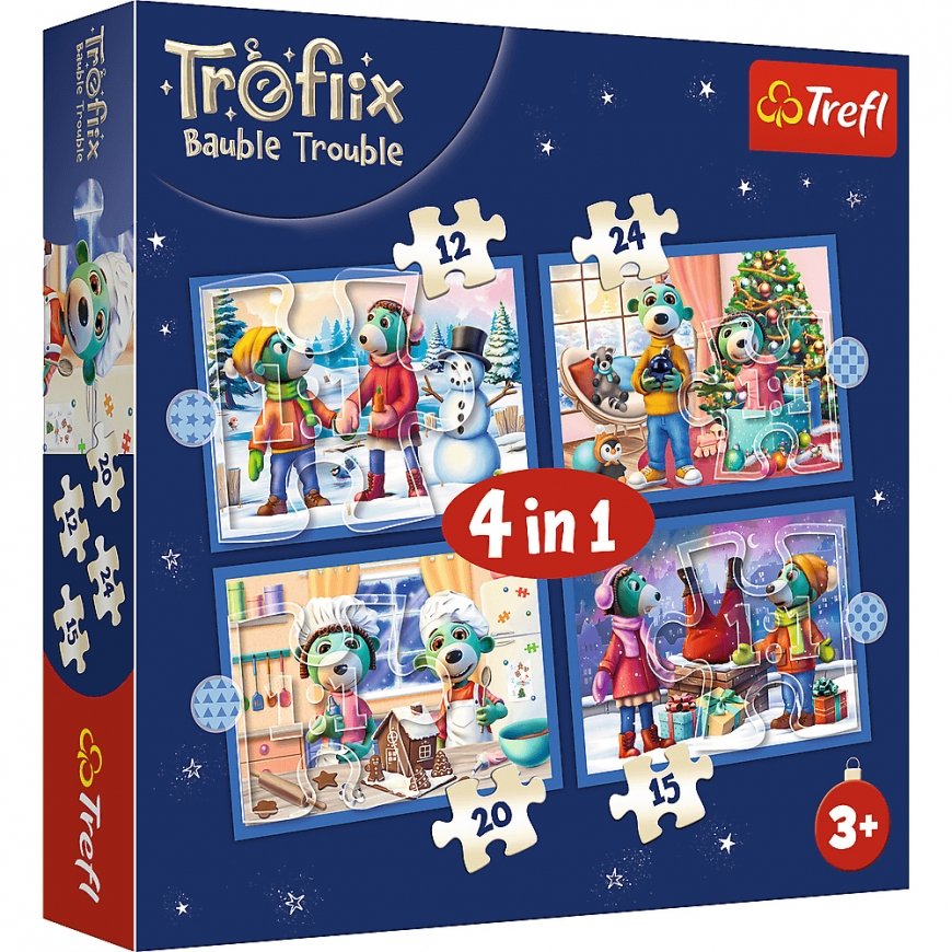 Trefl 34657 pusle 24 tk Multifilmid