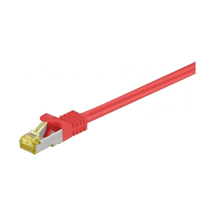 Goobay 7.5m Cat7 S/FTP сетевой кабель Красный 7,5 m S/FTP (S-STP)