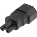 Deltaco DEL-1011 elektrības kabelis Melns IEC C14 IEC C5 Deltaco DEL-1011 elektrības kabelis Melns IEC C14 IEC C5