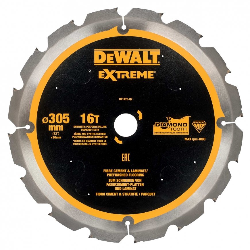 DeWALT DT1475-QZ griezējdisks disku zāģiem 1 pcs