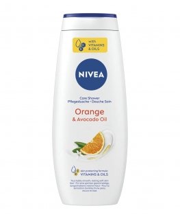 NIVEA Orange & Avocado Oil 500 ml Dušas želeja Sievietes Korpuss Oranžs