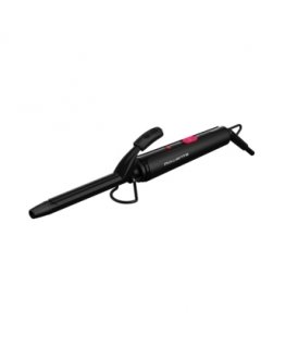 Rowenta CF2133F0 hair styling tool Curling iron Warm Black, Pink 25 W