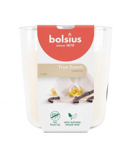 Lõhnaküünla klaas True Scents Ø97x85mm vanilje