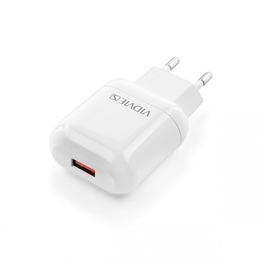 VIDVIE CE12 mobiililaitteen laturi Universaali Valkoinen AC Pikalataus Sisätila – 4