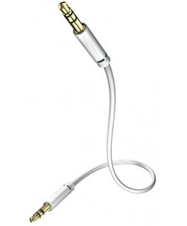 Inakustik 0.75m 3.5mm audiokaabel 0,75 m 3 x RCA Valge