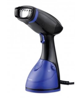 Heinner HGS-1600BK tvaika gludeklis Rokas apģērbu tvaicētājs 0,25 L 1630 W Melns, Zils