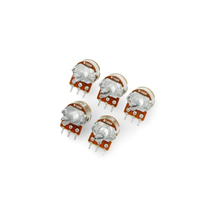 Oem Sukamasis potenciometrs 100kΩ taisns ar
