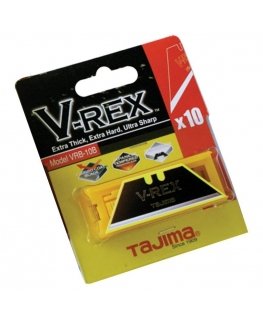 Tajima V-Rex trapeciaalsed terad, 10 tk, dosaatoris